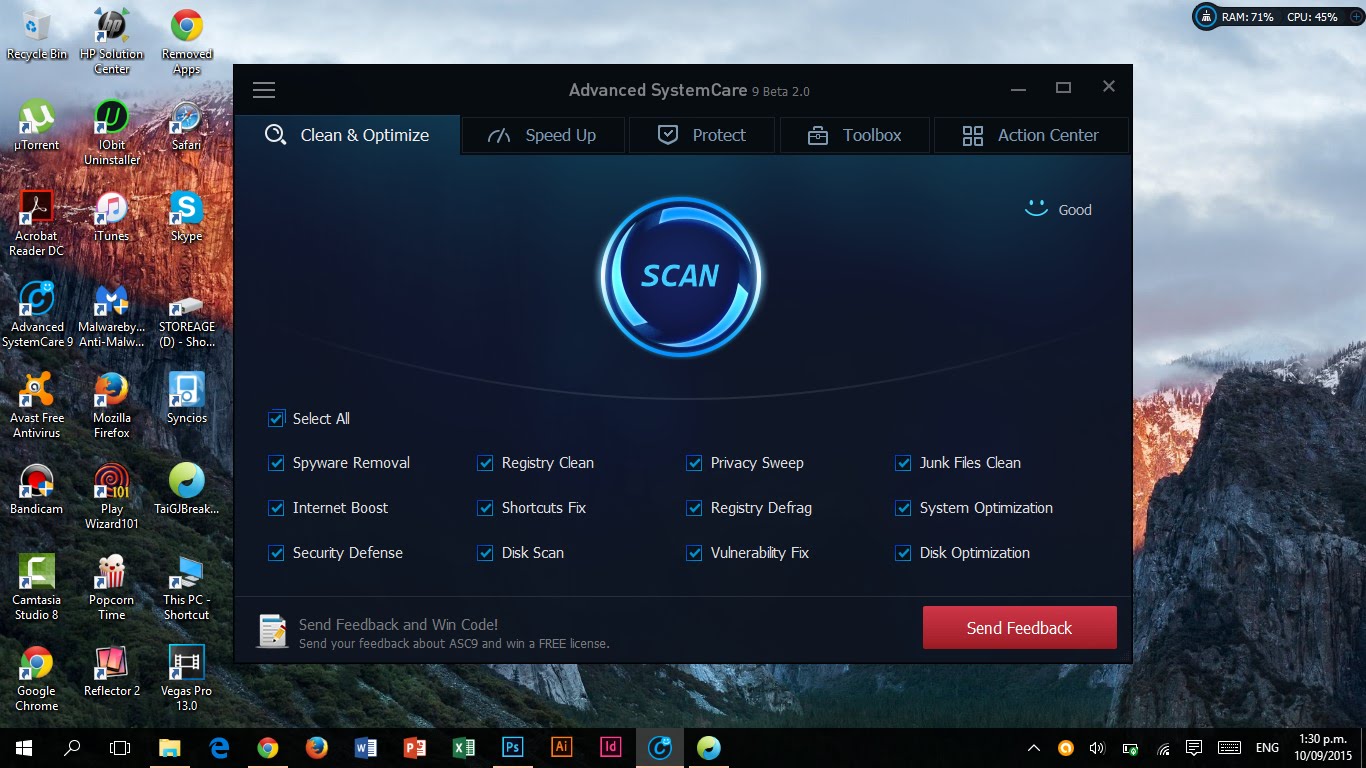 advanced systemcare ultimate 14 serial key